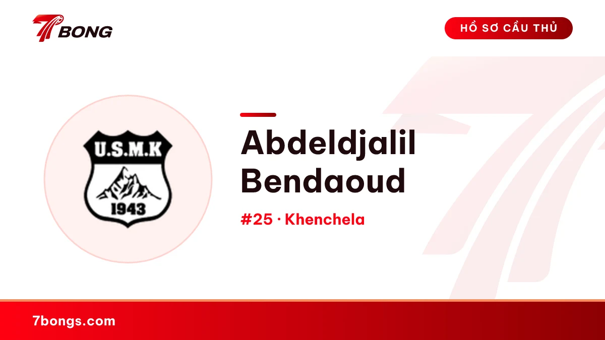 Abdeldjalil Bendaoud — Khenchela