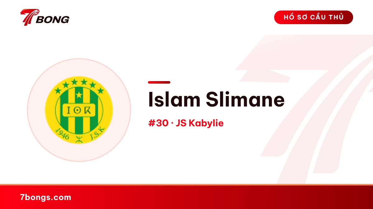Islam Slimane — JS Kabylie