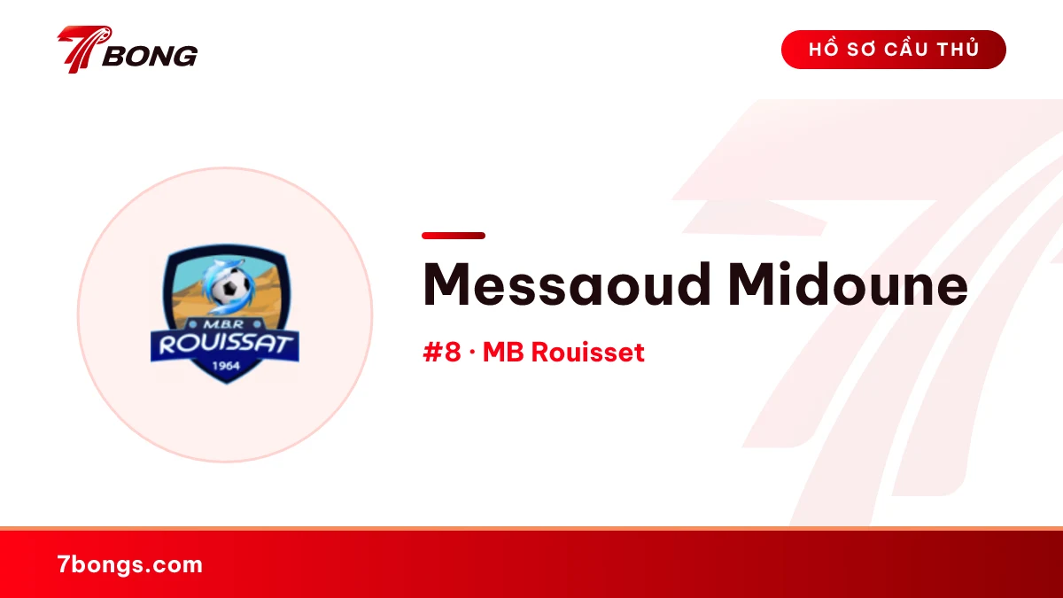Messaoud Midoune — MB Rouisset