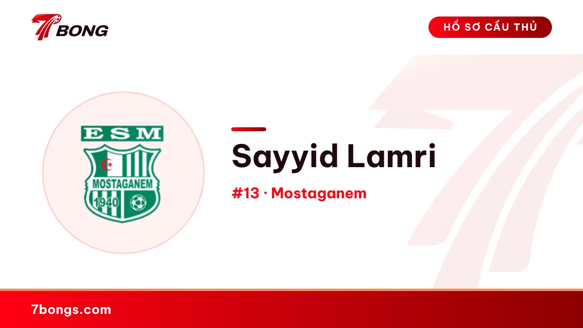 Sayyid Lamri — Mostaganem