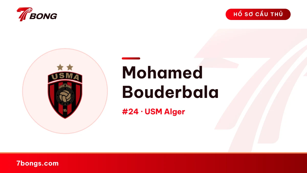 Mohamed Bouderbala — USM Alger