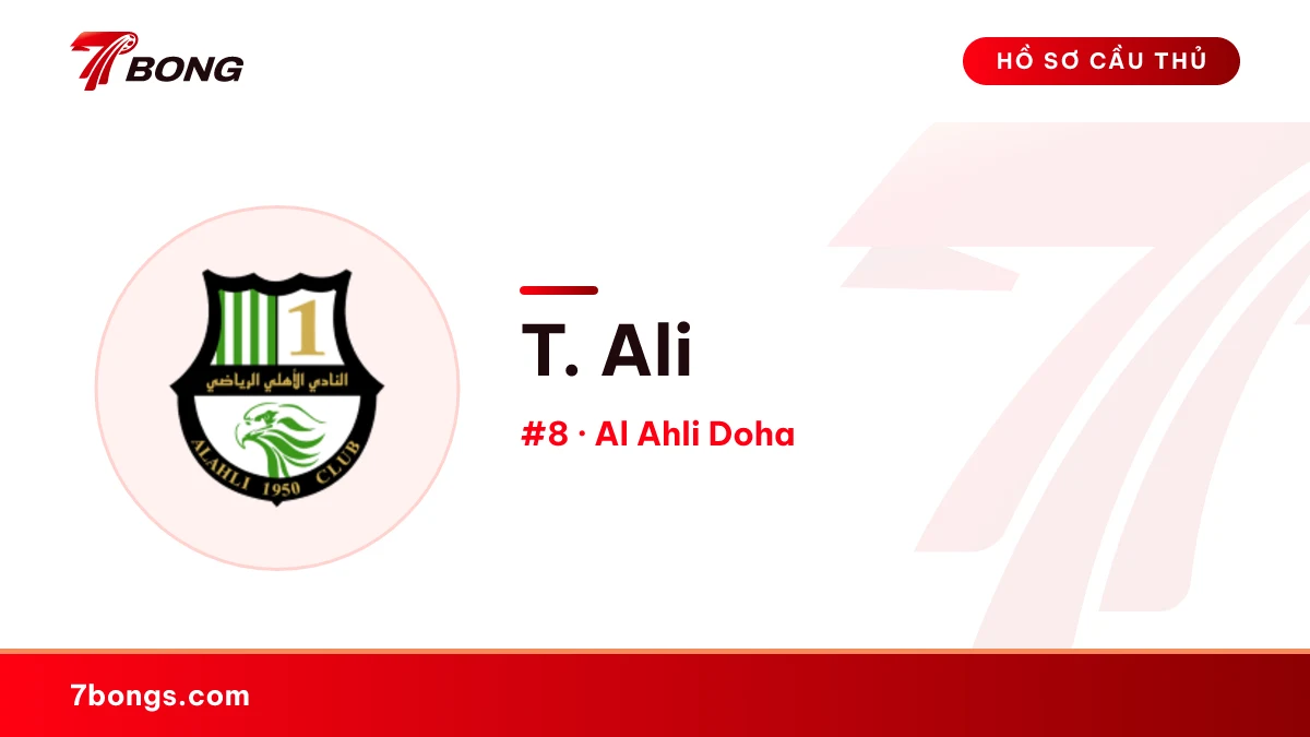 T. Ali — Al Ahli Doha