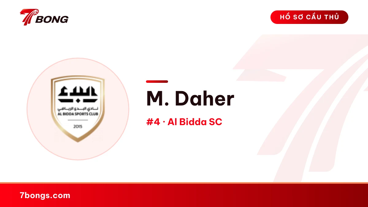 M. Daher — Al Bidda SC