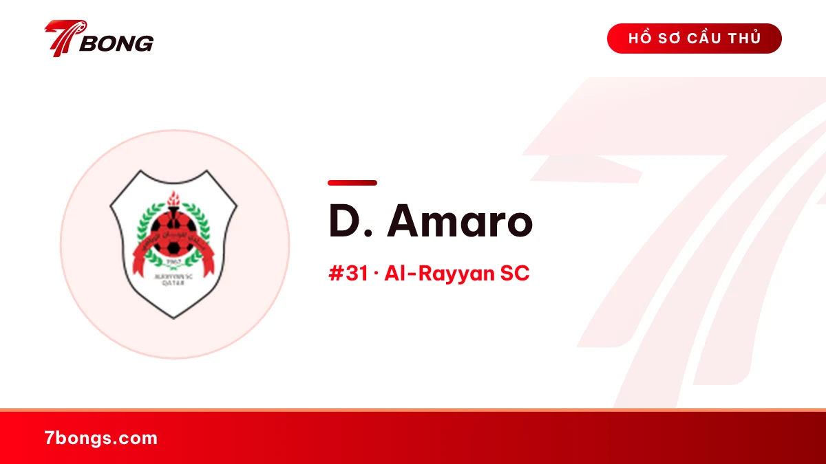 D. Amaro — Al-Rayyan SC