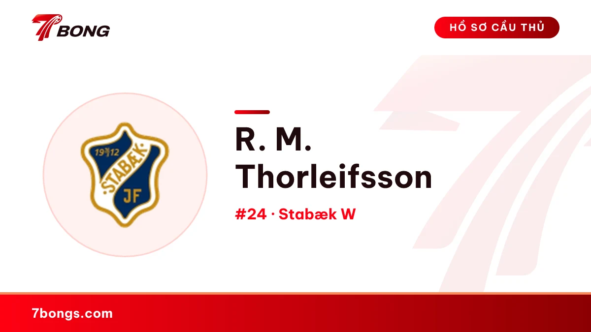 R. M. Thorleifsson — Stabæk W