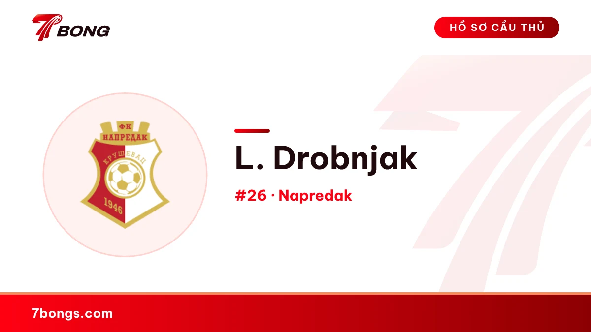 L. Drobnjak — Napredak