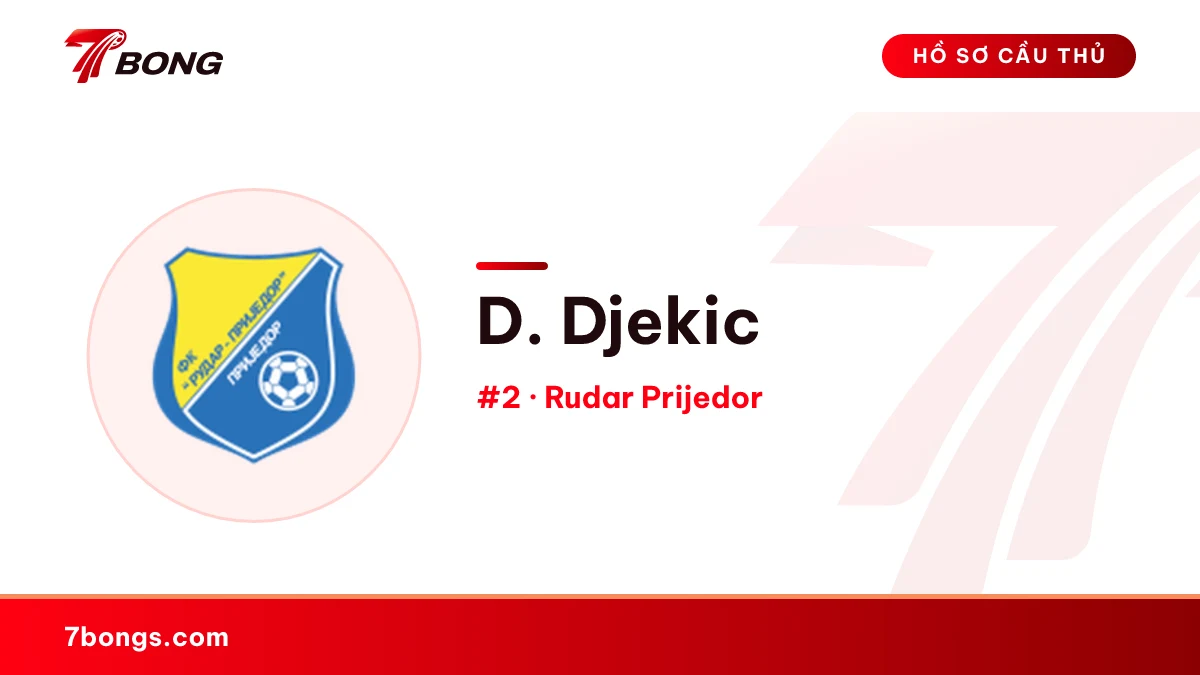 D. Djekic — Rudar Prijedor