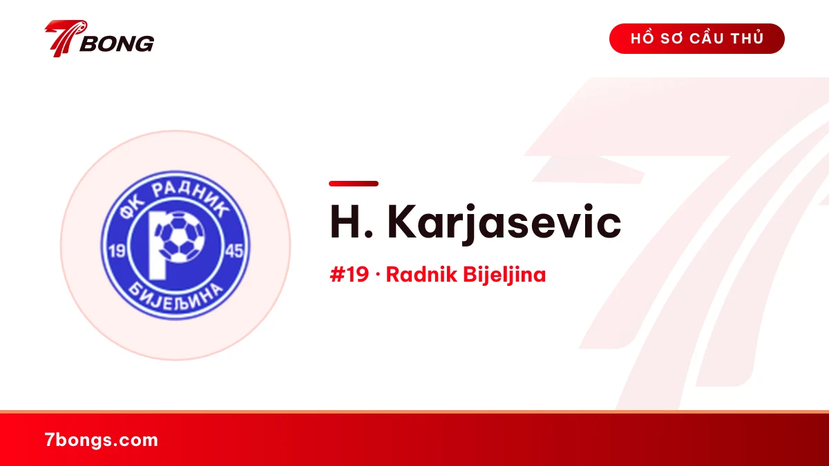 H. Karjasevic — Radnik Bijeljina