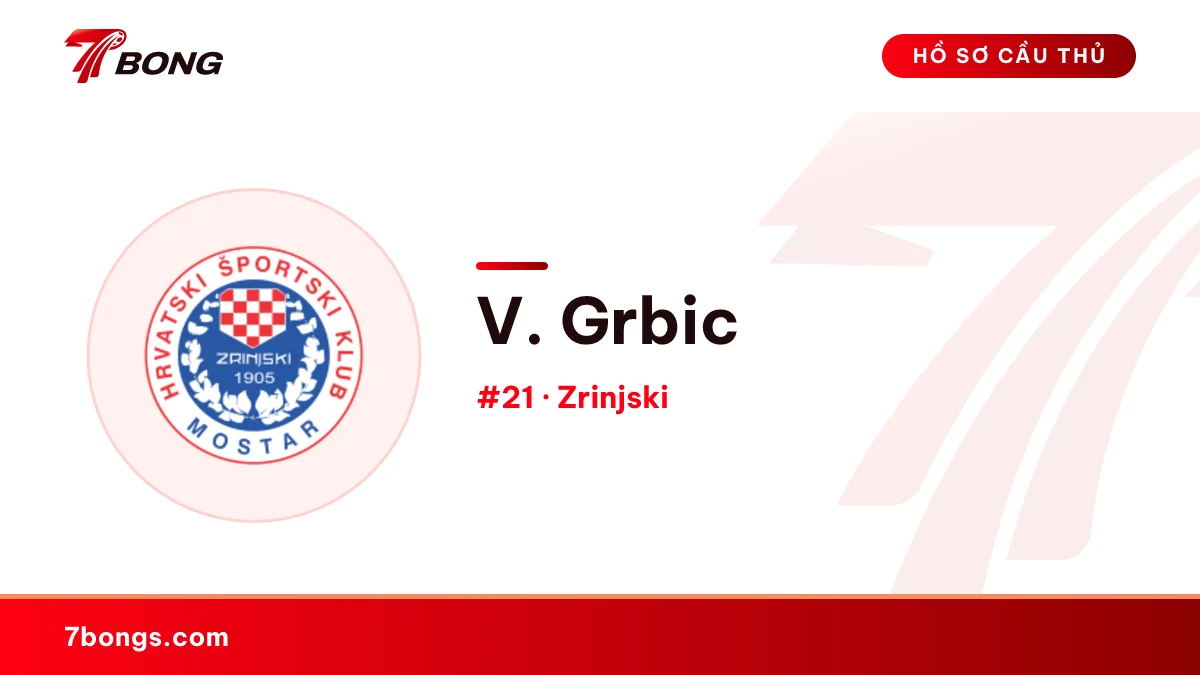 V. Grbic — Zrinjski
