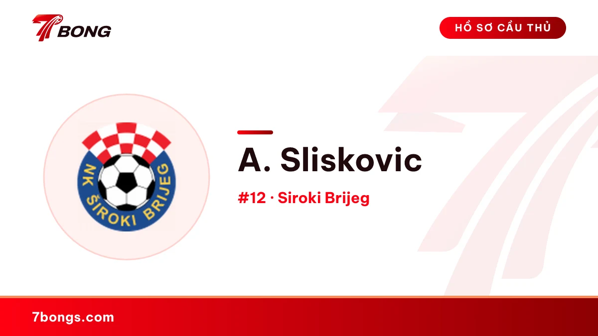 A. Sliskovic — Siroki Brijeg