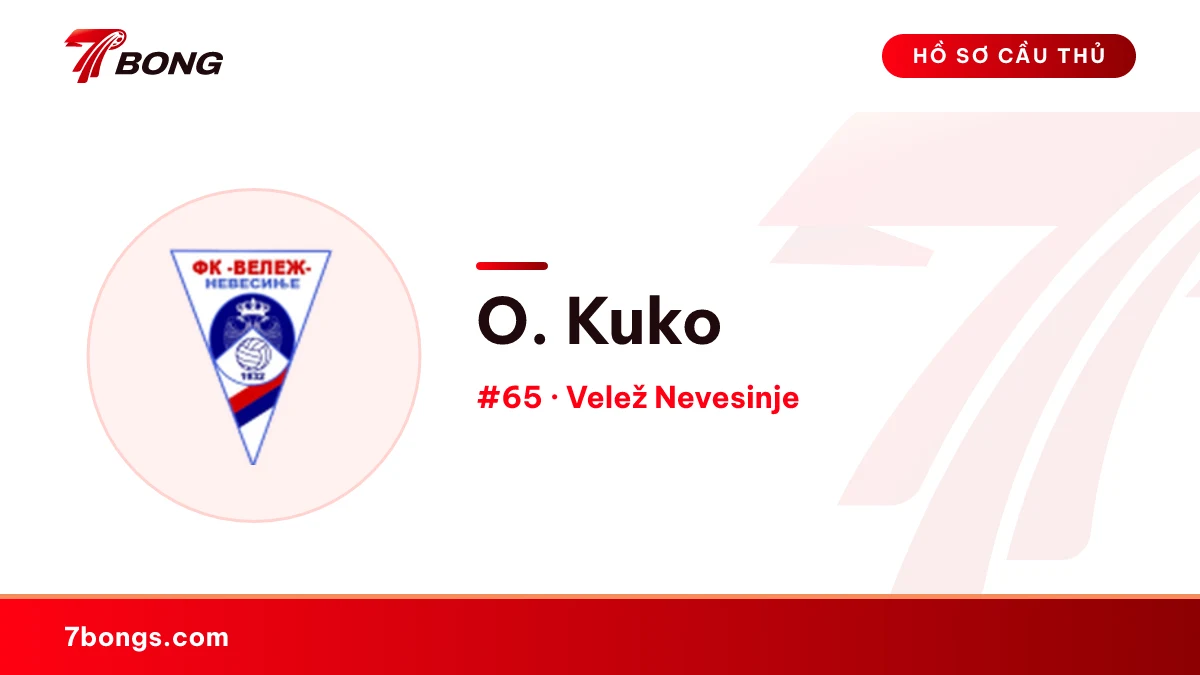O. Kuko — Velež Nevesinje