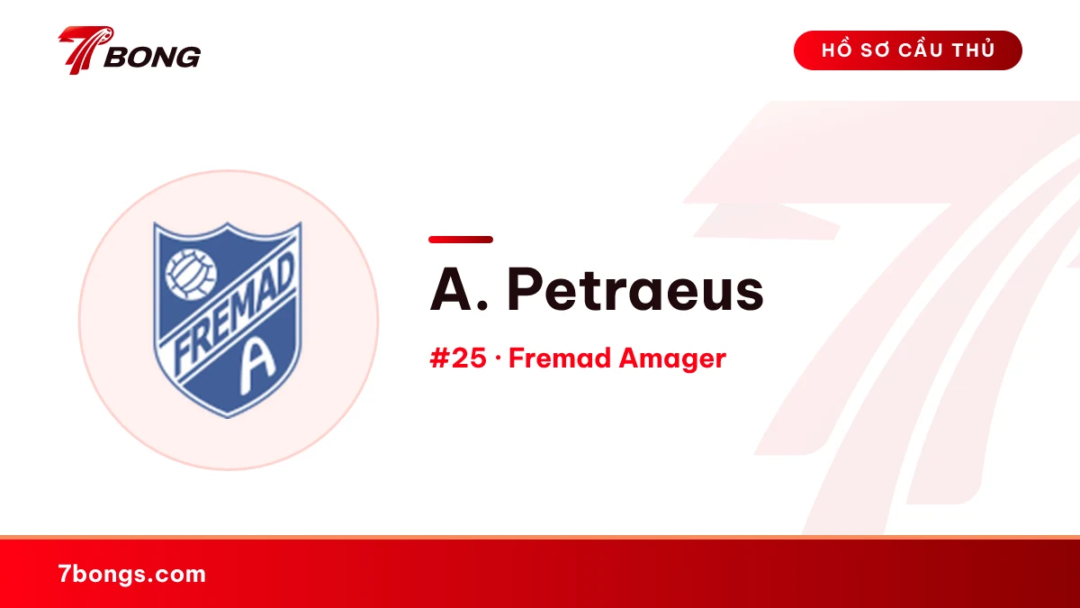A. Petraeus — Fremad Amager