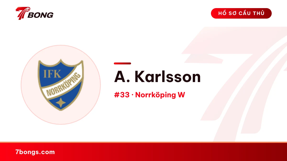 A. Karlsson — Norrköping W