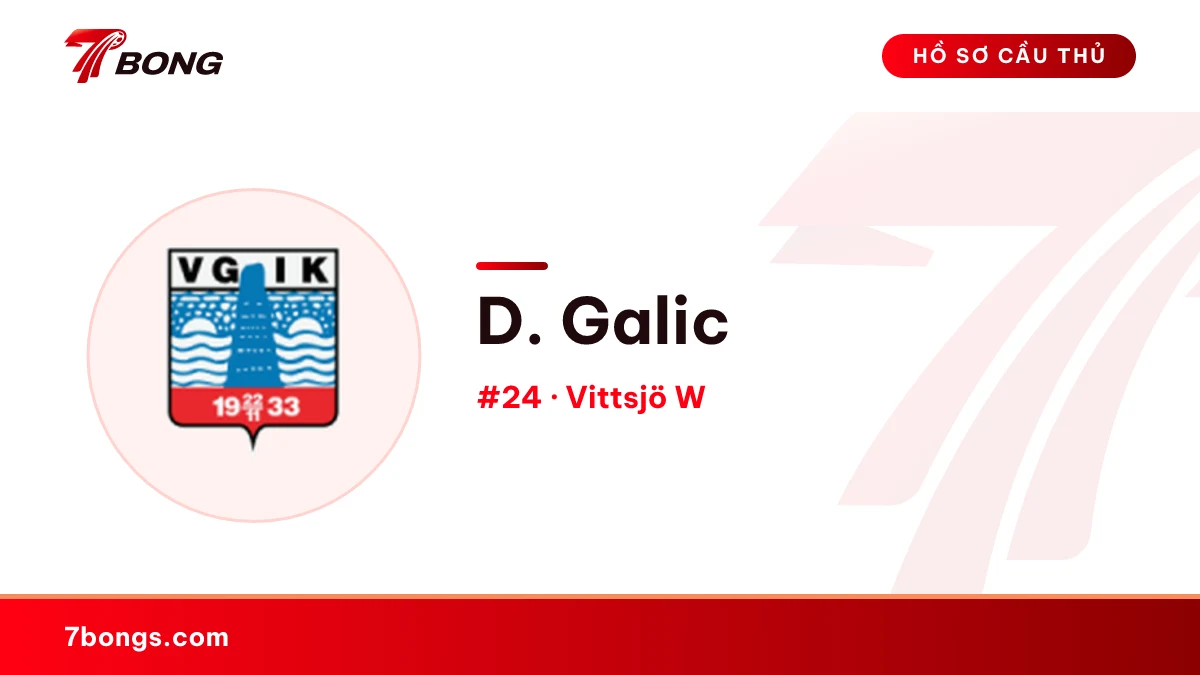 D. Galic — Vittsjö W