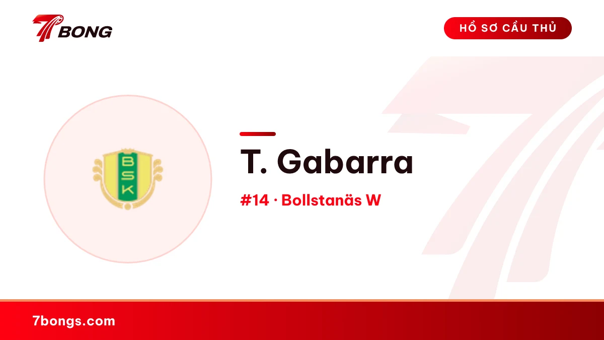 T. Gabarra — Bollstanäs W