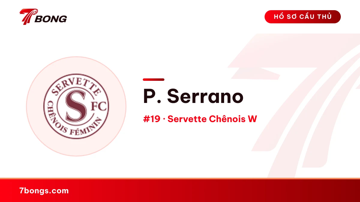 P. Serrano — Servette Chênois W