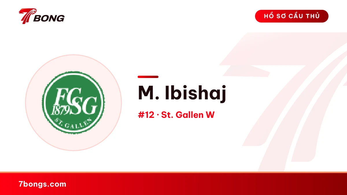 M. Ibishaj — St. Gallen W
