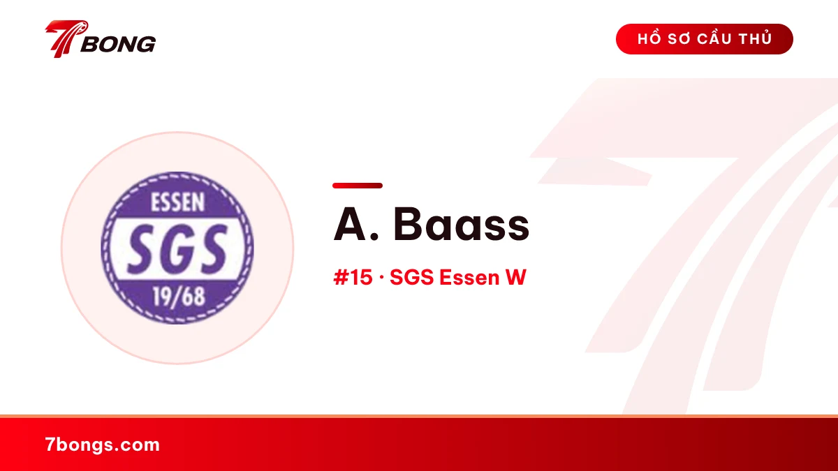 A. Baass — SGS Essen W