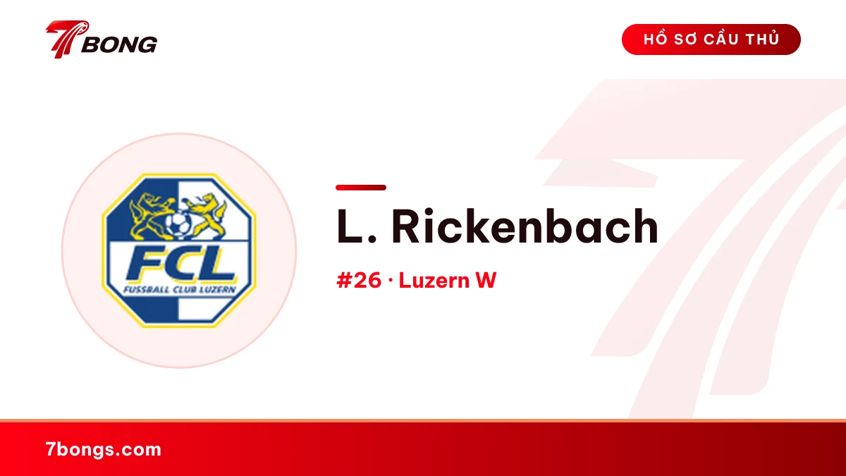 L. Rickenbach — Luzern W