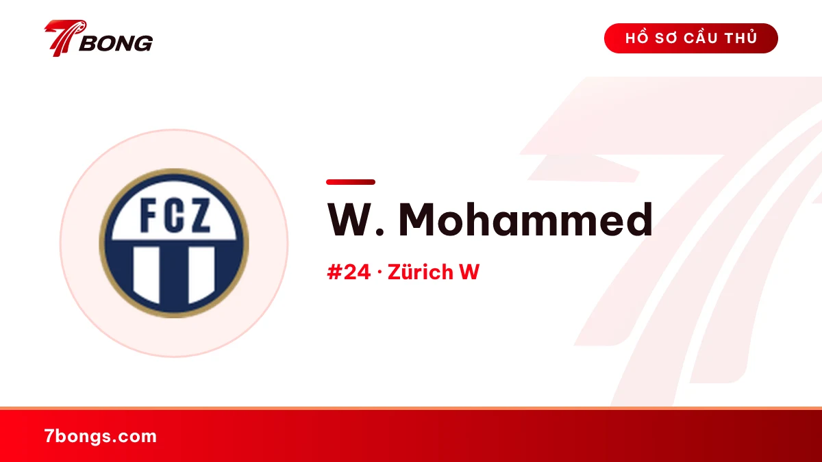 W. Mohammed — Zürich W