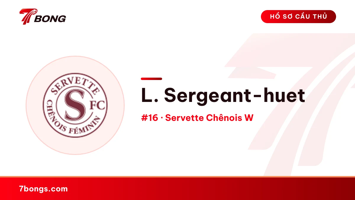 L. Sergeant-huet — Servette Chênois W
