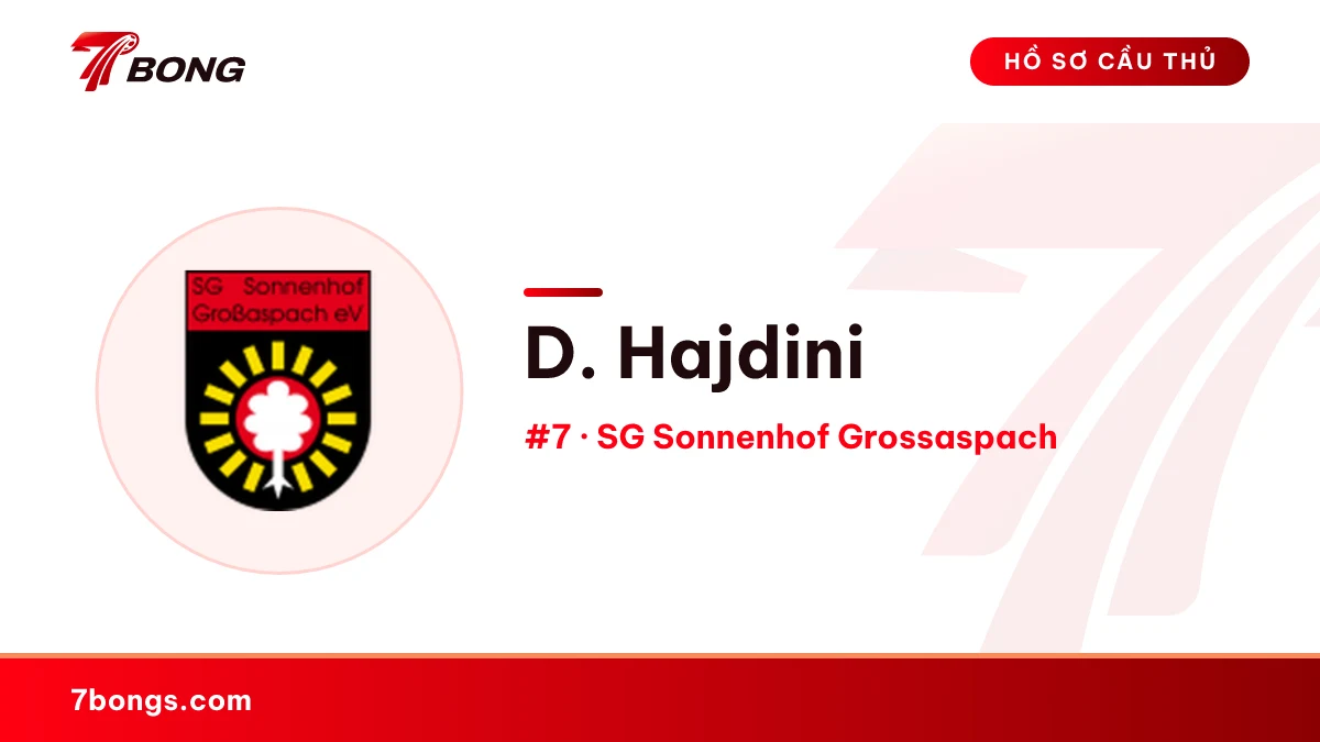 D. Hajdini — SG Sonnenhof Grossaspach