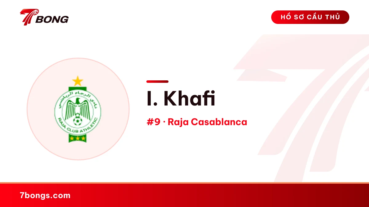 I. Khafi — Raja Casablanca