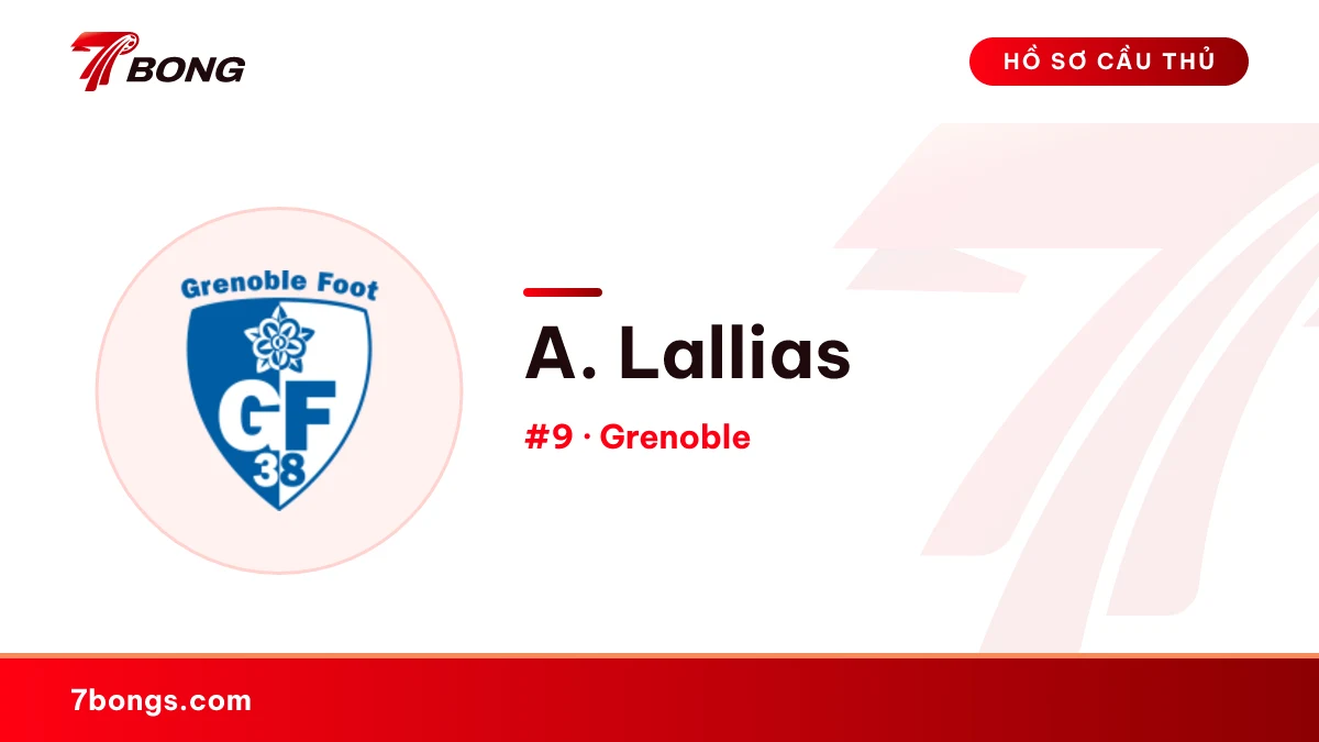 A. Lallias — Grenoble