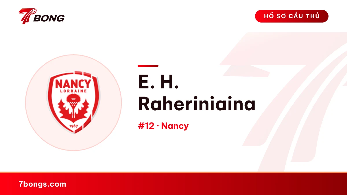 E. H. Raheriniaina — Nancy