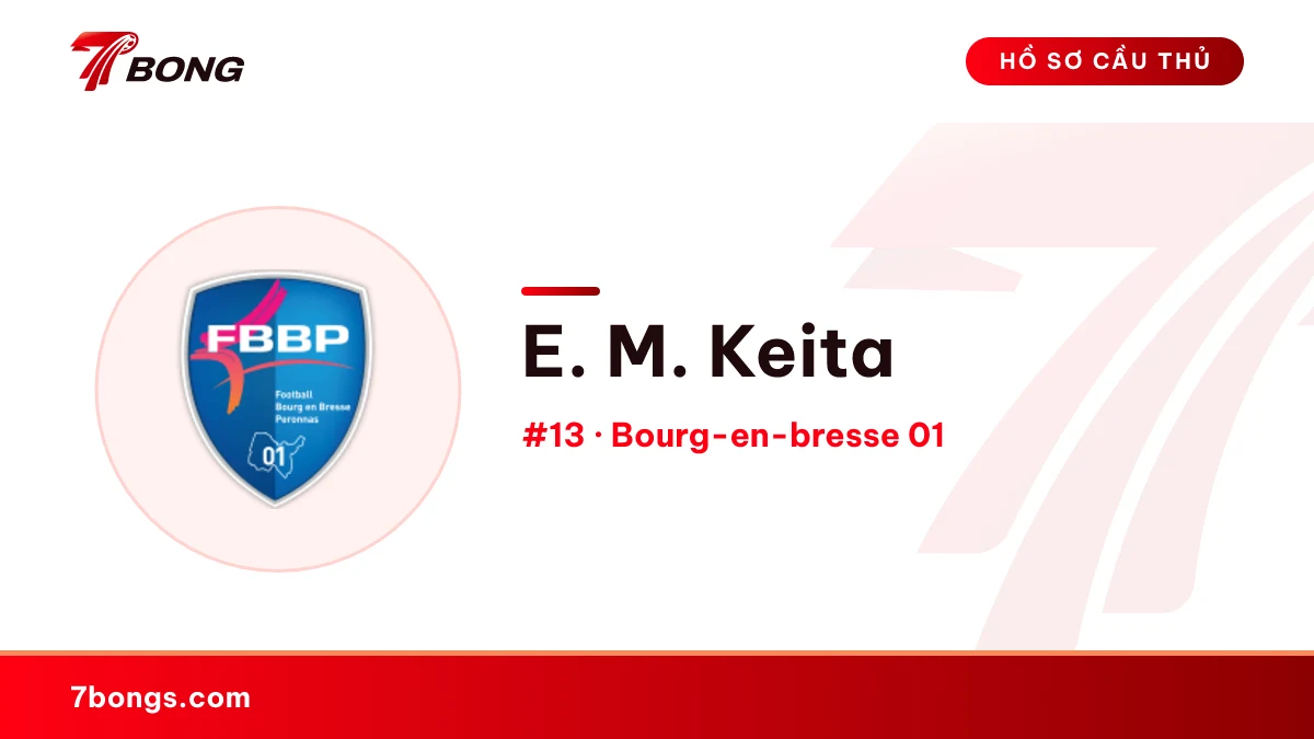 E. M. Keita — Bourg-en-bresse 01