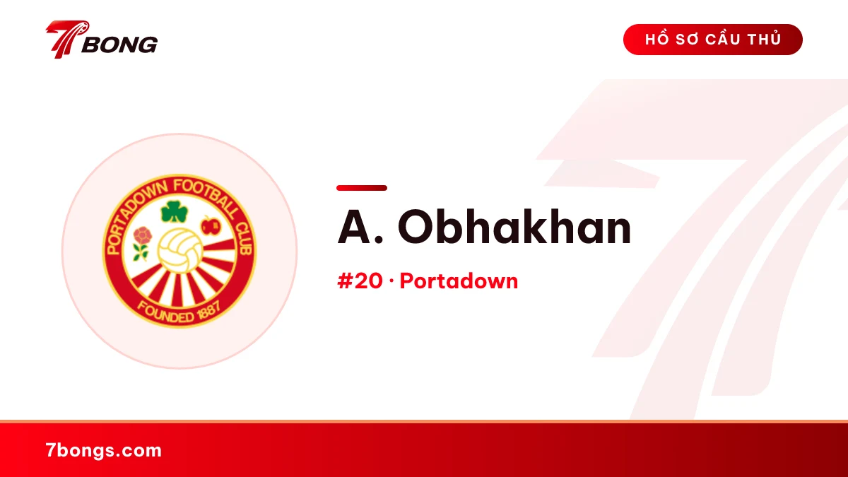 A. Obhakhan — Portadown