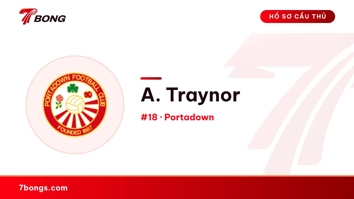 A. Traynor — Portadown