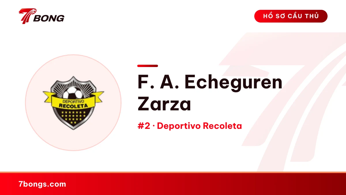 F. A. Echeguren Zarza — Deportivo Recoleta