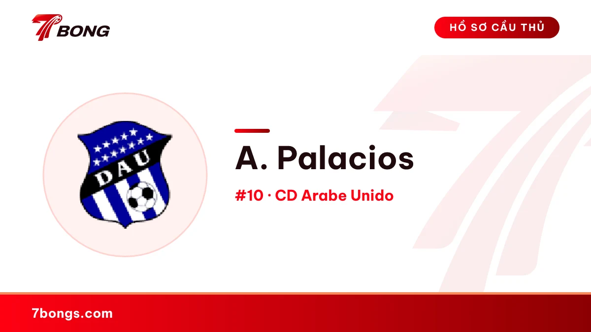 A. Palacios — CD Arabe Unido