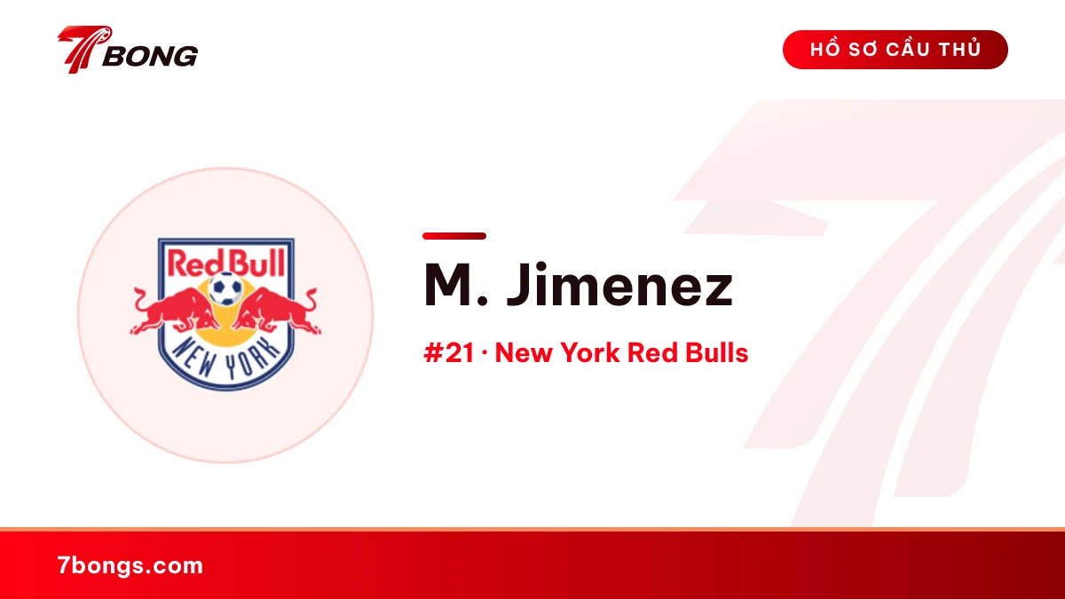 M. Jimenez — New York Red Bulls