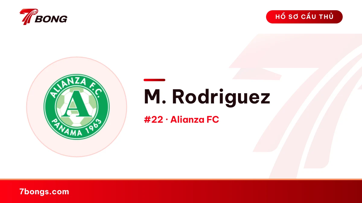 M. Rodriguez — Alianza FC