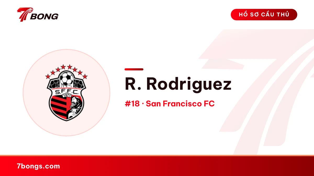 R. Rodriguez — San Francisco FC