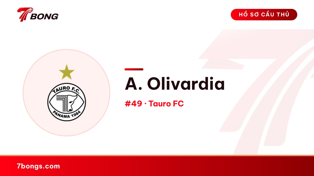A. Olivardia — Tauro FC