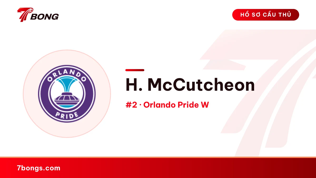H. McCutcheon — Orlando Pride W