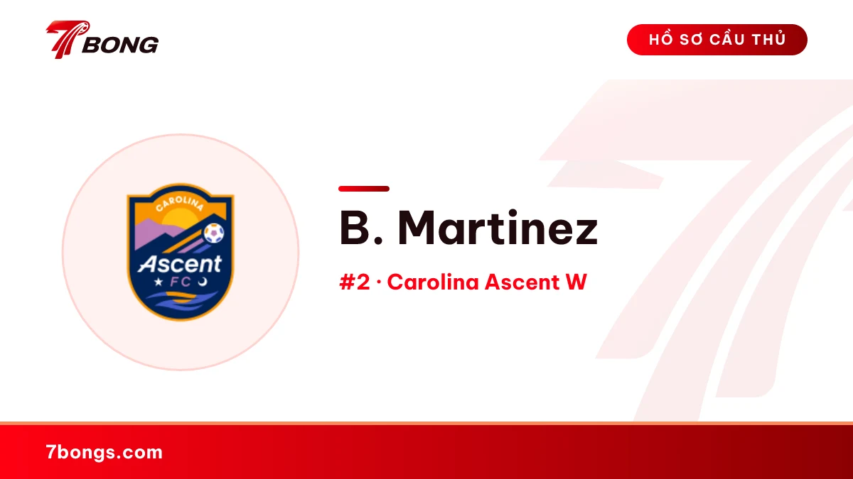 B. Martinez — Carolina Ascent W