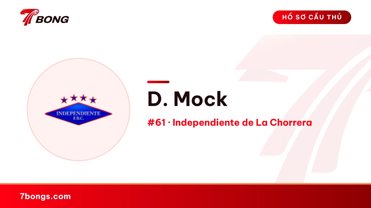 D. Mock — Independiente de La Chorrera