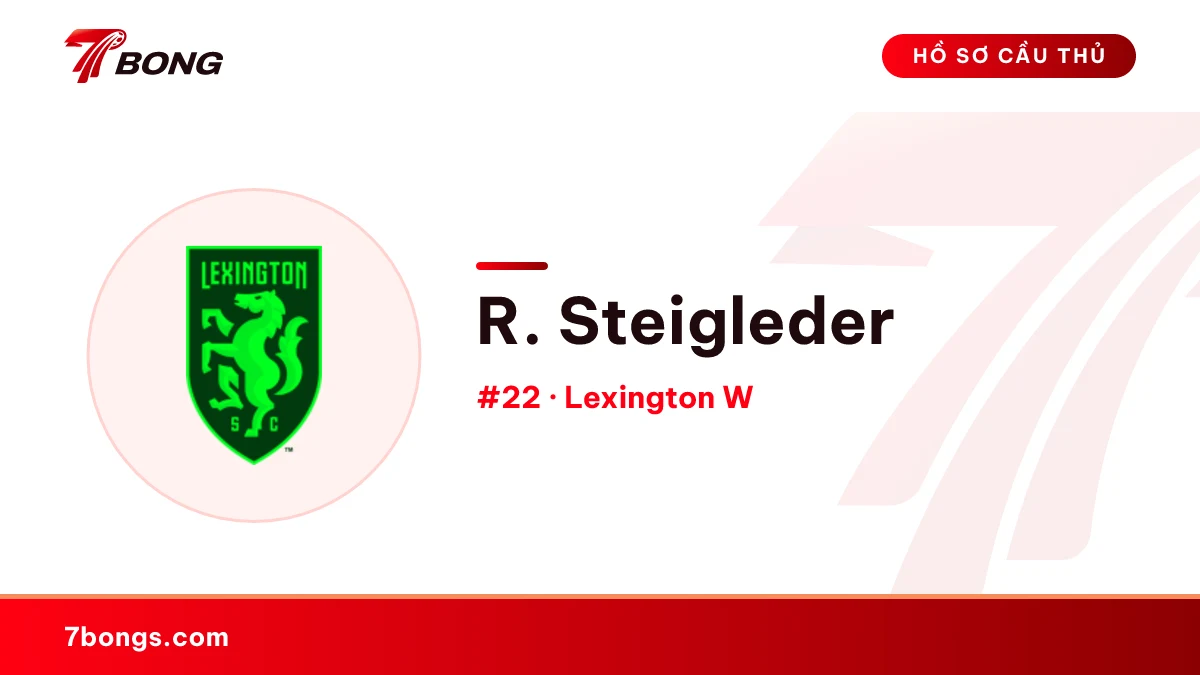 R. Steigleder — Lexington W