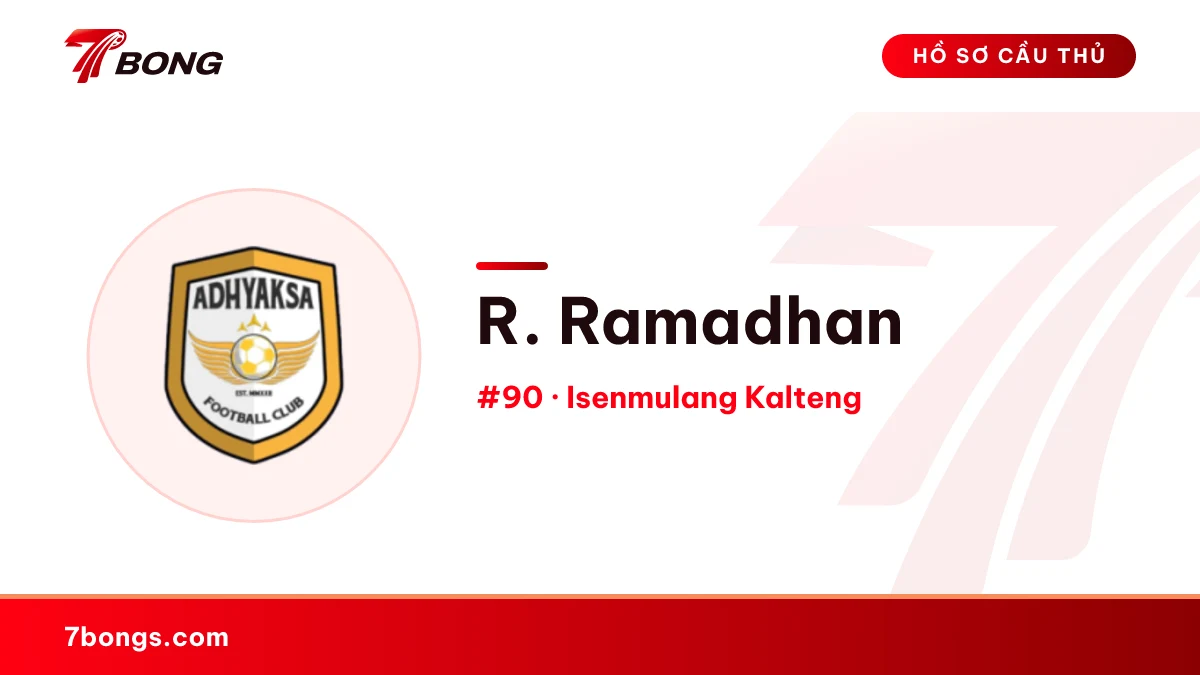 R. Ramadhan — Isenmulang Kalteng