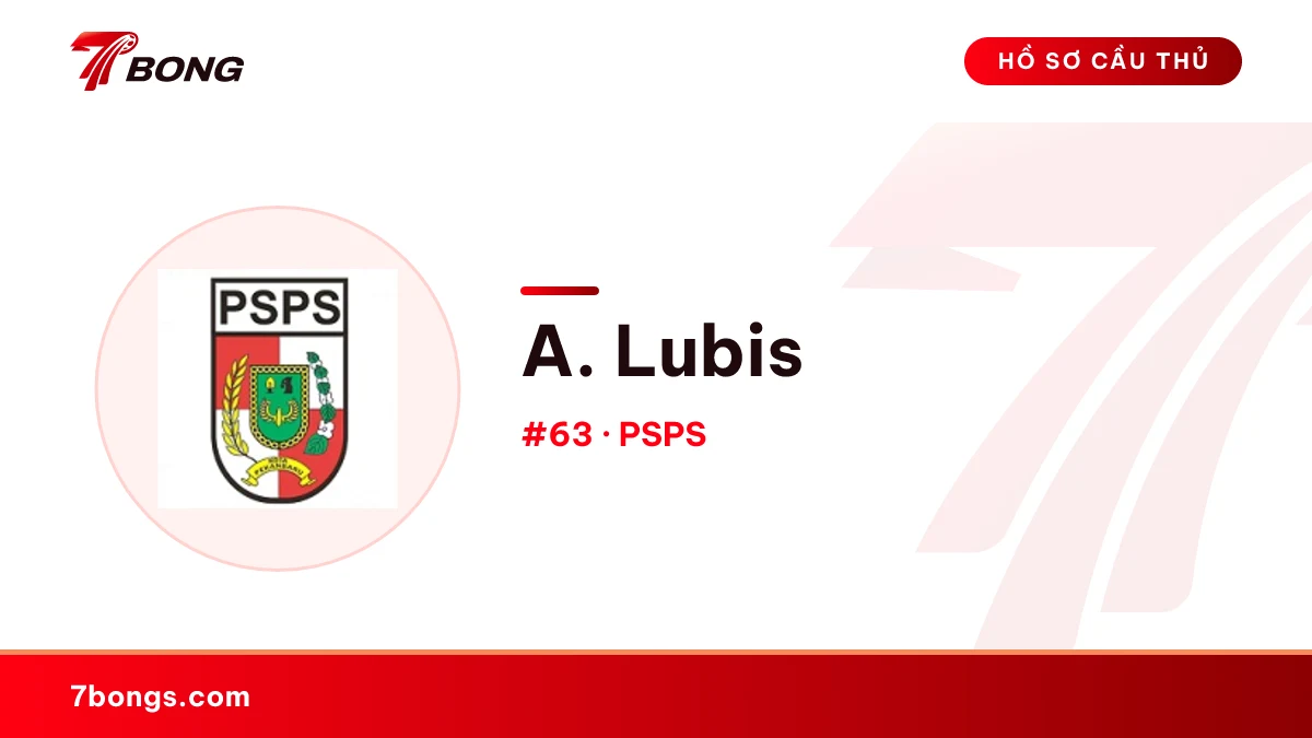 A. Lubis — PSPS