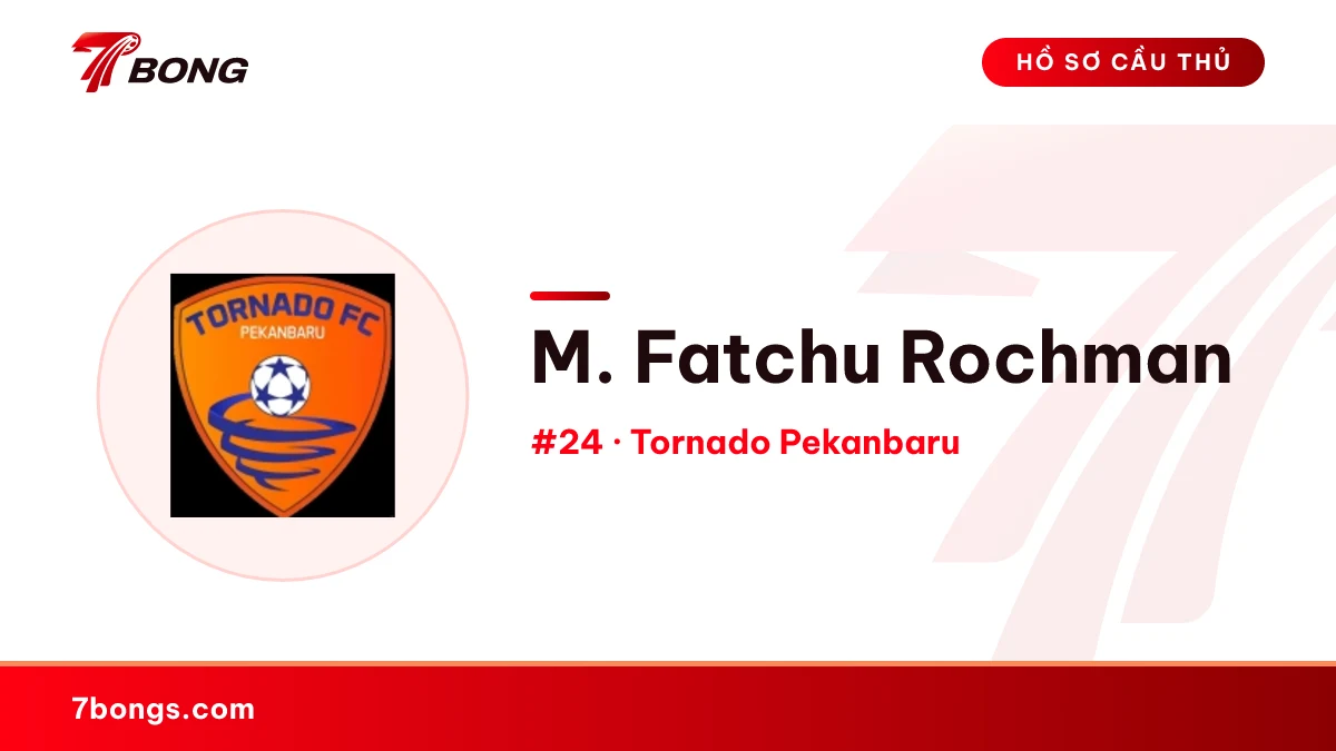 M. Fatchu Rochman — Tornado Pekanbaru