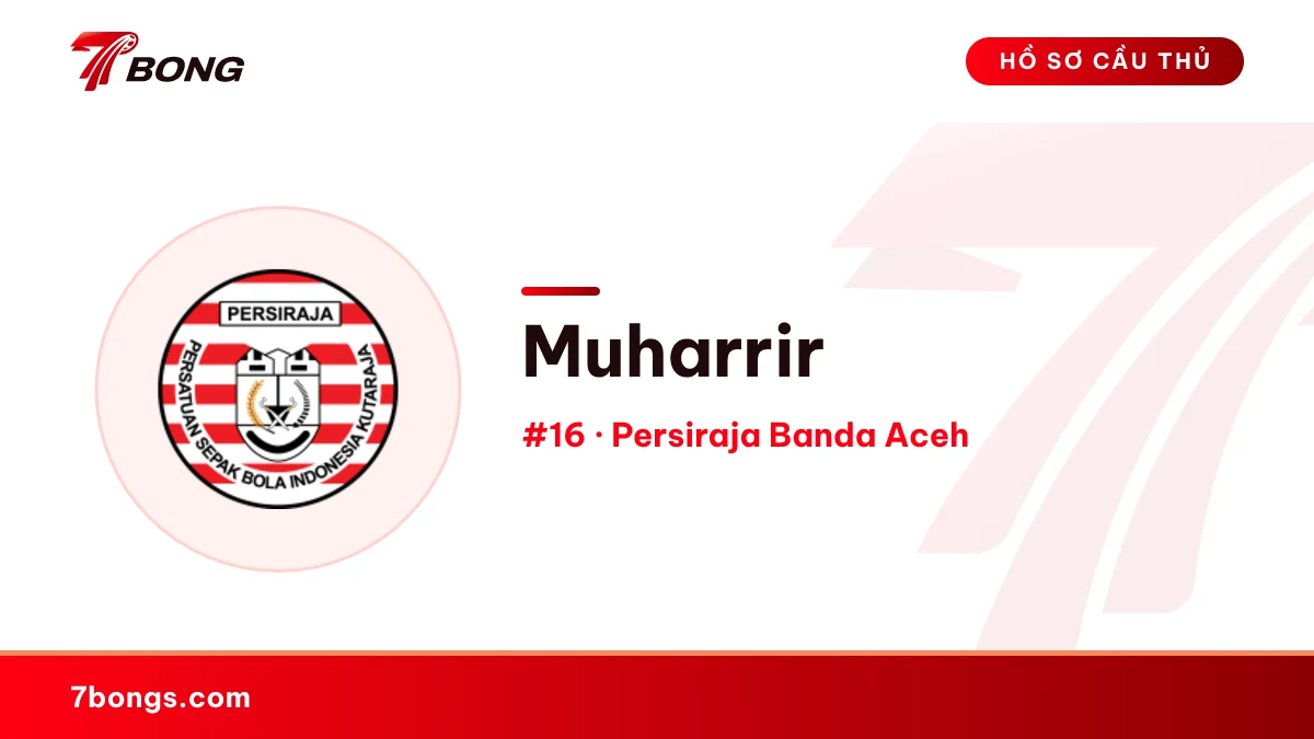 Muharrir — Persiraja Banda Aceh