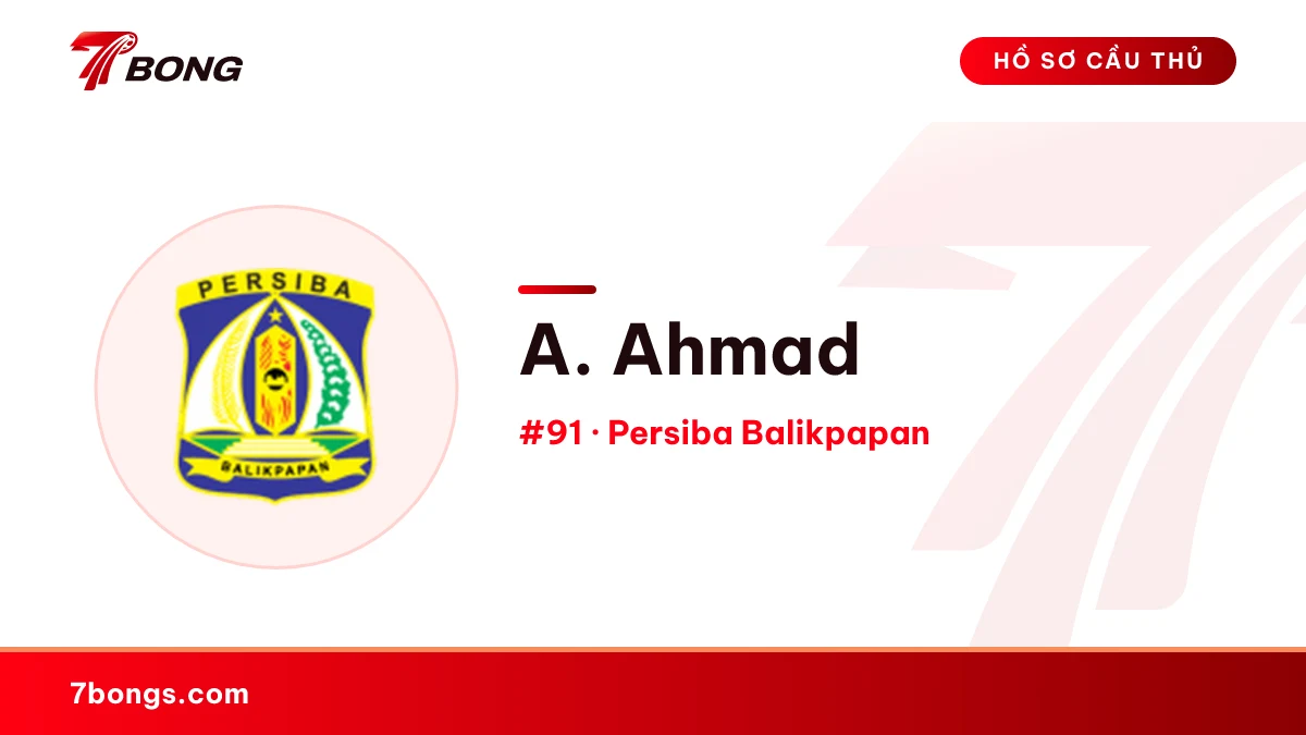 A. Ahmad — Persiba Balikpapan