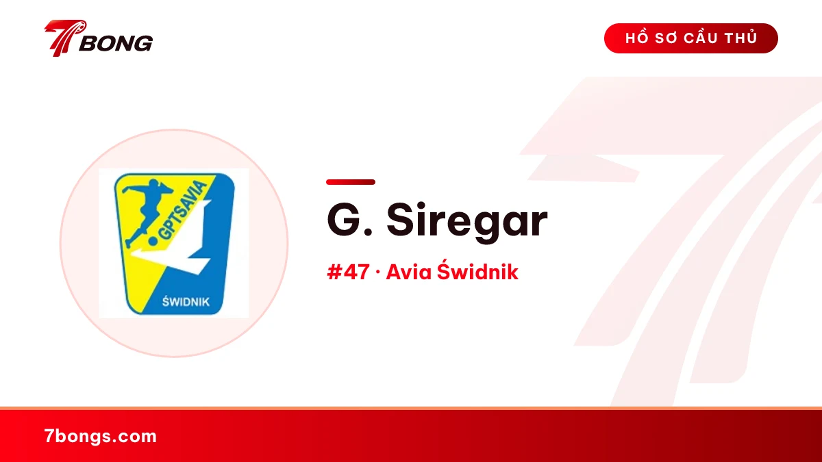 G. Siregar — Avia Świdnik