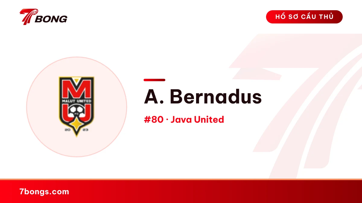 A. Bernadus — Java United