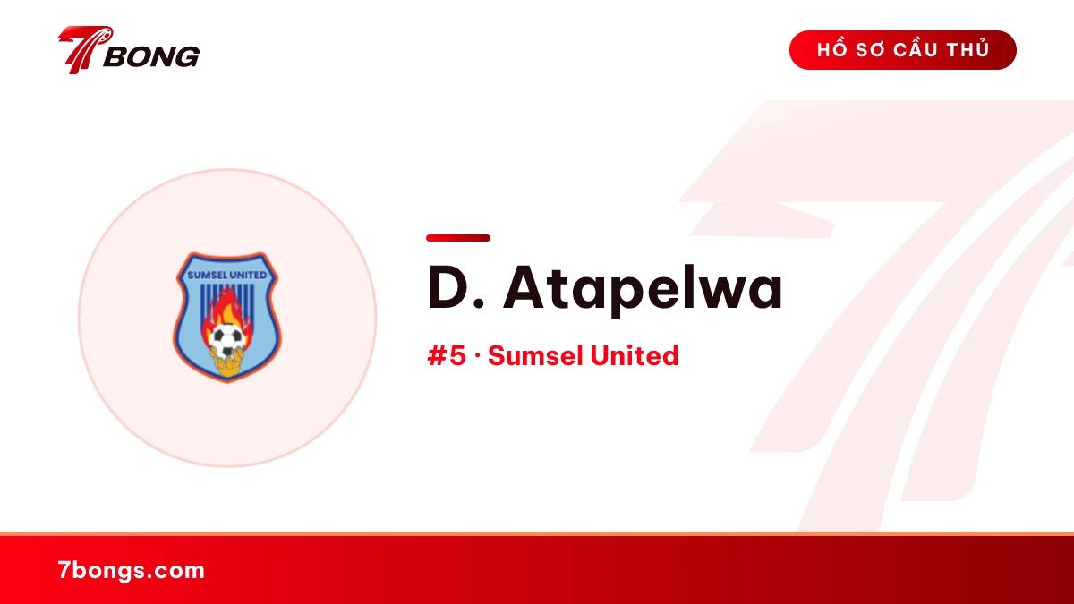 D. Atapelwa — Sumsel United